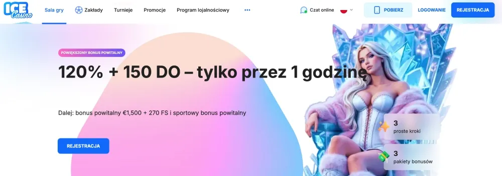 Strona główna kasyna Ice